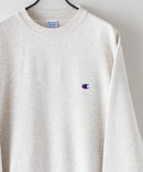 裏起毛 スウェット トレーナー リサイクル ポリエステル サスティナブル CHAMPION チャンピオン USAコットン