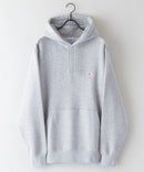 裏起毛 スウェット フーディー プルオーバー パーカー リサイクル ポリエステル サスティナブル CHAMPION チャンピオン USAコットン