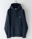 裏起毛 スウェット フーディー プルオーバー パーカー リサイクル ポリエステル サスティナブル CHAMPION チャンピオン USAコットン