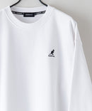 裏起毛 フェイクレイヤード バックプリント クルーネック スウェット カンゴール KANGOL