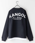 裏起毛 フェイクレイヤード バックプリント クルーネック スウェット カンゴール KANGOL