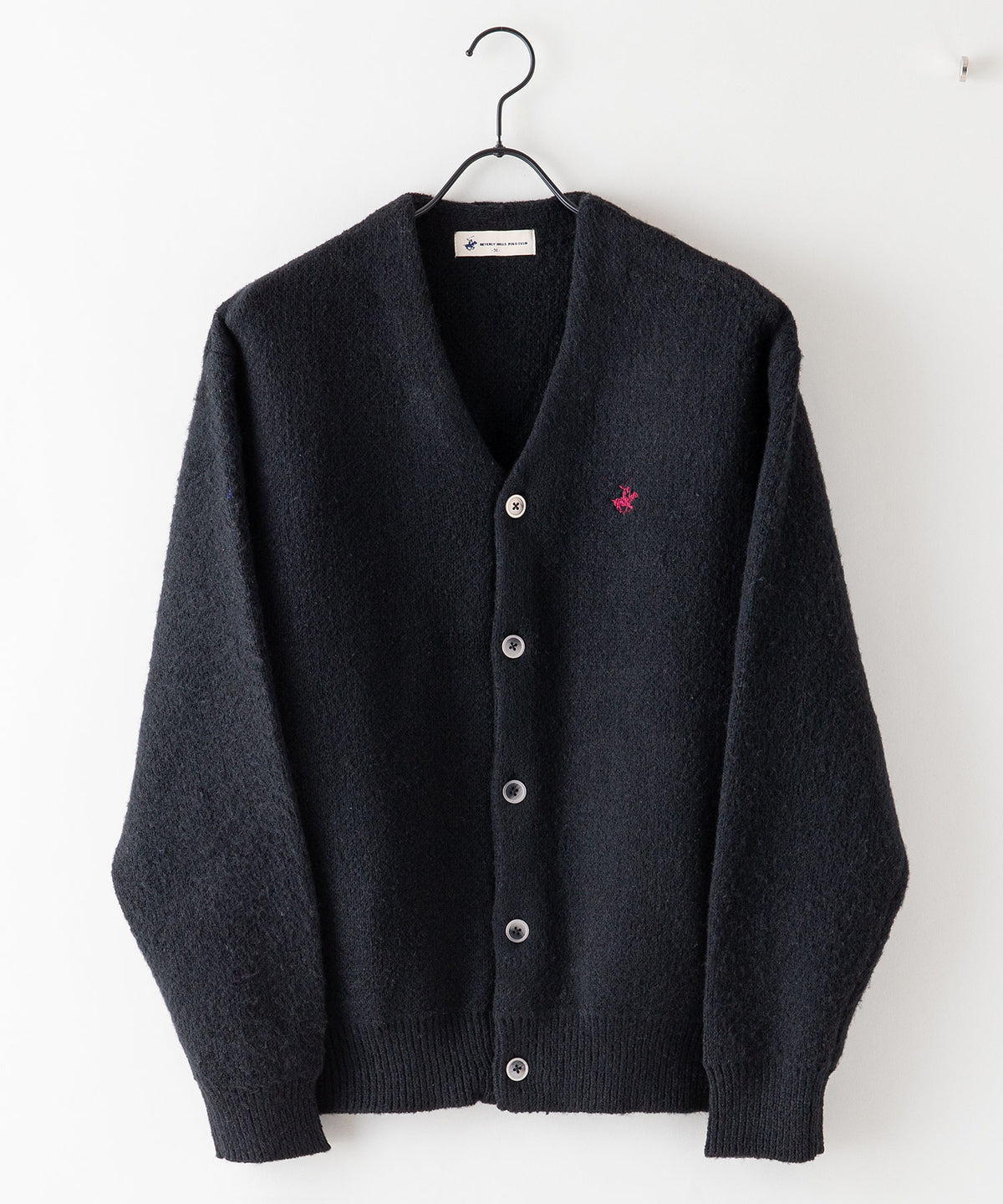 モヘアタッチ 無地 ニット カーディガン BHPC