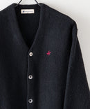 モヘアタッチ 無地 ニット カーディガン BHPC