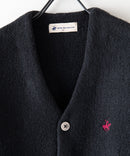 モヘアタッチ 無地 ニット カーディガン BHPC