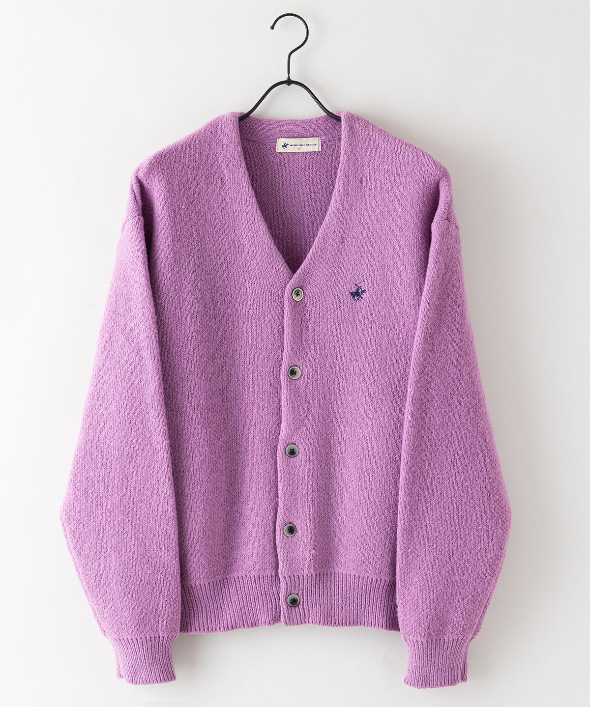 WACKO MARIA(ワコマリア) LEOPARD HEAVY MOHAIR CARDIGAN モヘア