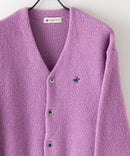 モヘアタッチ 無地 ニット カーディガン BHPC