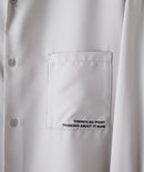 ガールズ バック プリント ビッグ シルエット シャツ UNIIT ユニット