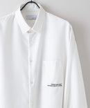 ガールズ バック プリント ビッグ シルエット シャツ UNIIT ユニット