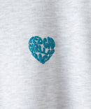 【UNIIT × RED CAP GIRL】 バックプリント 裏毛 ハーフジップ