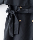 アレンジ カラー ロング トレンチコート C-FORT POINT キレイめ 大人 オシャレ