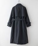 アレンジ カラー ロング トレンチコート C-FORT POINT キレイめ 大人 オシャレ