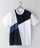 汗染み 目立ちにくい Tシャツ ゼロステイン ZERO STAIN 汗染み防止 切り替え デザイン Tシャツ メンズ レディース 男女兼用 トップス 半袖 おしゃれ 吸水速乾 人気 tシャツ 機能 快適 インナー 肌着としても 撥水加工 UVカット 防汚加工 紫外線防止