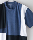 汗染み 目立ちにくい Tシャツ ゼロステイン ZERO STAIN 汗染み防止 切り替え デザイン Tシャツ メンズ レディース 男女兼用 トップス 半袖 おしゃれ 吸水速乾 人気 tシャツ 機能 快適 インナー 肌着としても 撥水加工 UVカット 防汚加工 紫外線防止