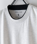 汗染み 目立ちにくい フェイク レイヤード 重ね着風 BIG 7分袖 Tシャツ ZERO STAIN ゼロステイン 防汚 UVカット 撥水 ユニセックス ❘ジーンズメイト公式オンラインショップ