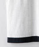 汗染み 目立ちにくい フェイク レイヤード 重ね着風 BIG 7分袖 Tシャツ ZERO STAIN ゼロステイン 防汚 UVカット 撥水 ユニセックス ❘ジーンズメイト公式オンラインショップ