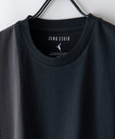 汗染み 目立ちにくい 切替 デザイン BIG 7分袖 Tシャツ ZERO STAIN ゼロステイン 防汚 UVカット 撥水 ❘ジーンズメイト公式オンラインショップ