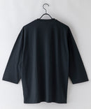 汗染み 目立ちにくい 切替 デザイン BIG 7分袖 Tシャツ ZERO STAIN ゼロステイン 防汚 UVカット 撥水 ❘ジーンズメイト公式オンラインショップ