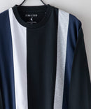 汗染み 目立ちにくい 切替 デザイン BIG 7分袖 Tシャツ ZERO STAIN ゼロステイン 防汚 UVカット 撥水 ❘ジーンズメイト公式オンラインショップ