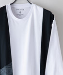 汗染み 目立ちにくい 切替 デザイン BIG 7分袖 Tシャツ ZERO STAIN ゼロステイン 防汚 UVカット 撥水 ❘ジーンズメイト公式オンラインショップ