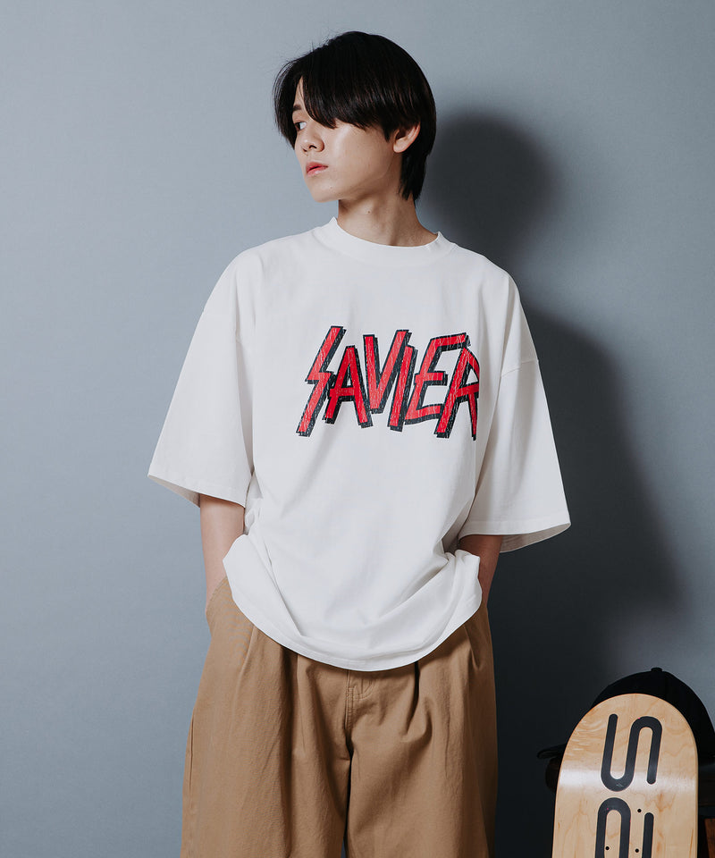 【SAVIER/サビアー】ヴィンテージライク Tシャツ