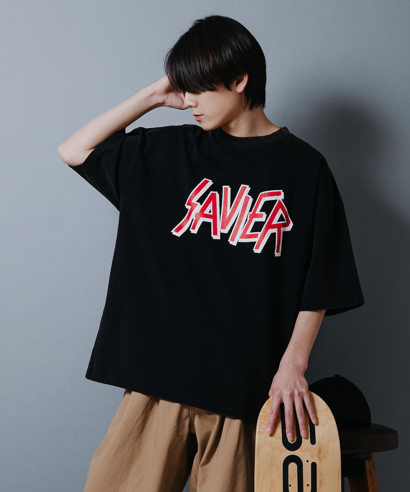 【SAVIER/サビアー】ヴィンテージライク Tシャツ