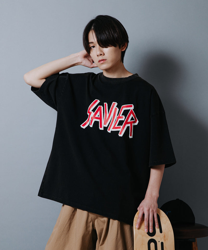 【SAVIER/サビアー】ヴィンテージライク Tシャツ