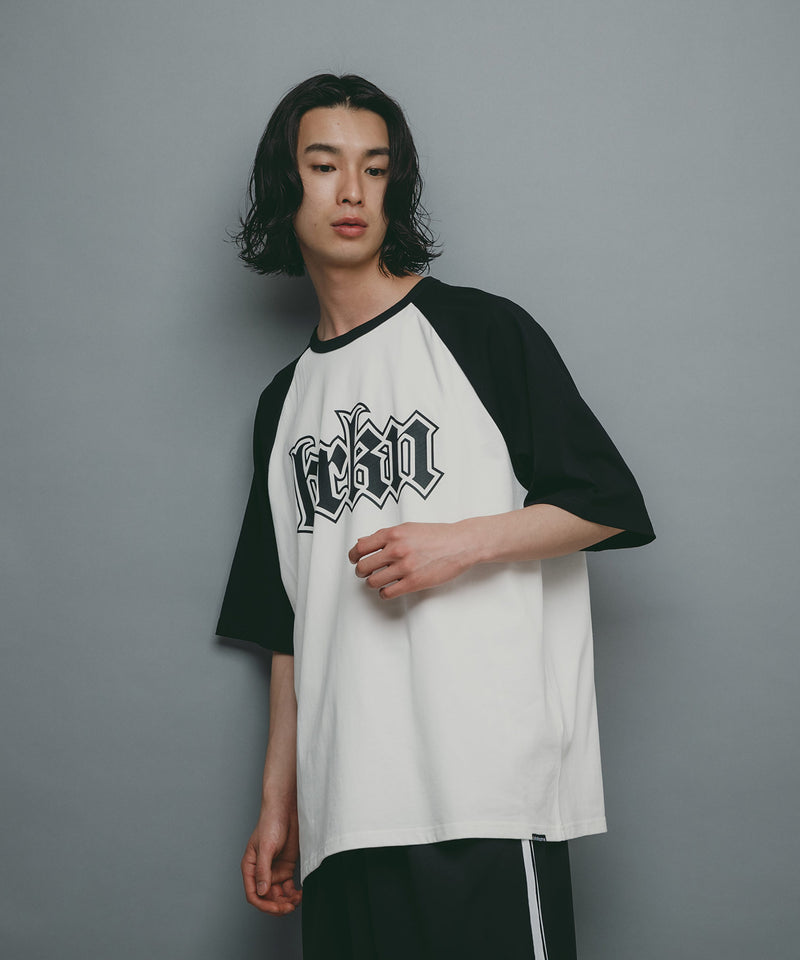 【brknhome/ブロークンホーム】ラグランTシャツ