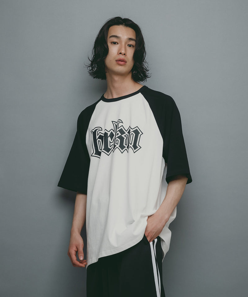 【brknhome/ブロークンホーム】ラグランTシャツ