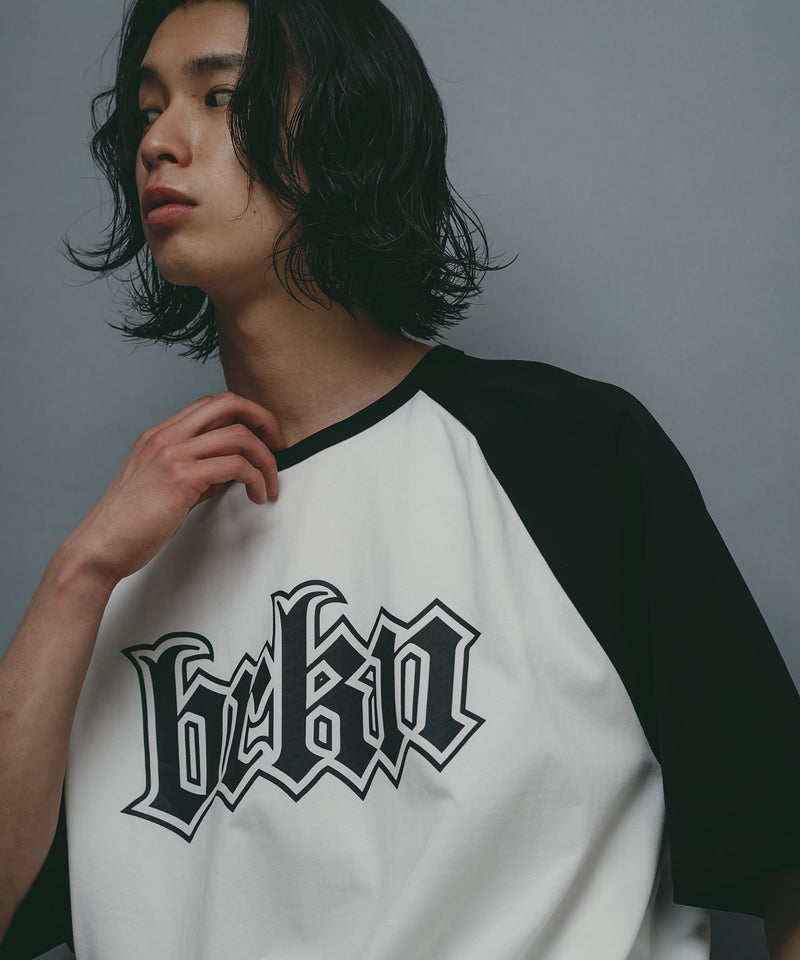 【brknhome/ブロークンホーム】ラグランTシャツ