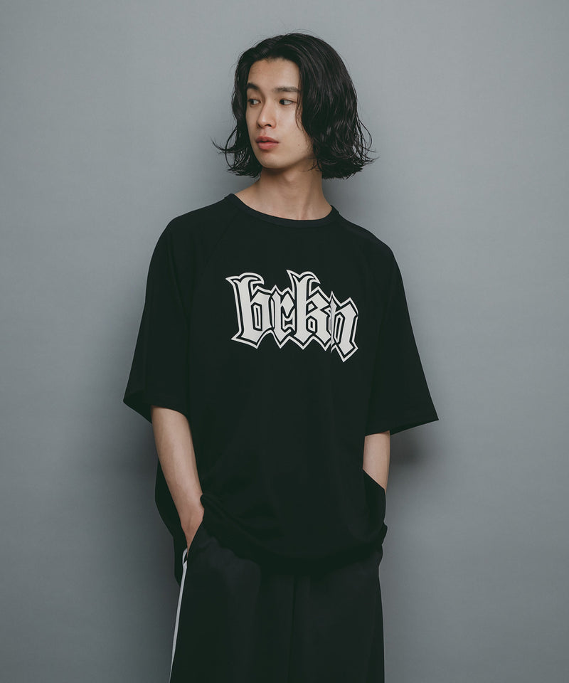 【brknhome/ブロークンホーム】ラグランTシャツ