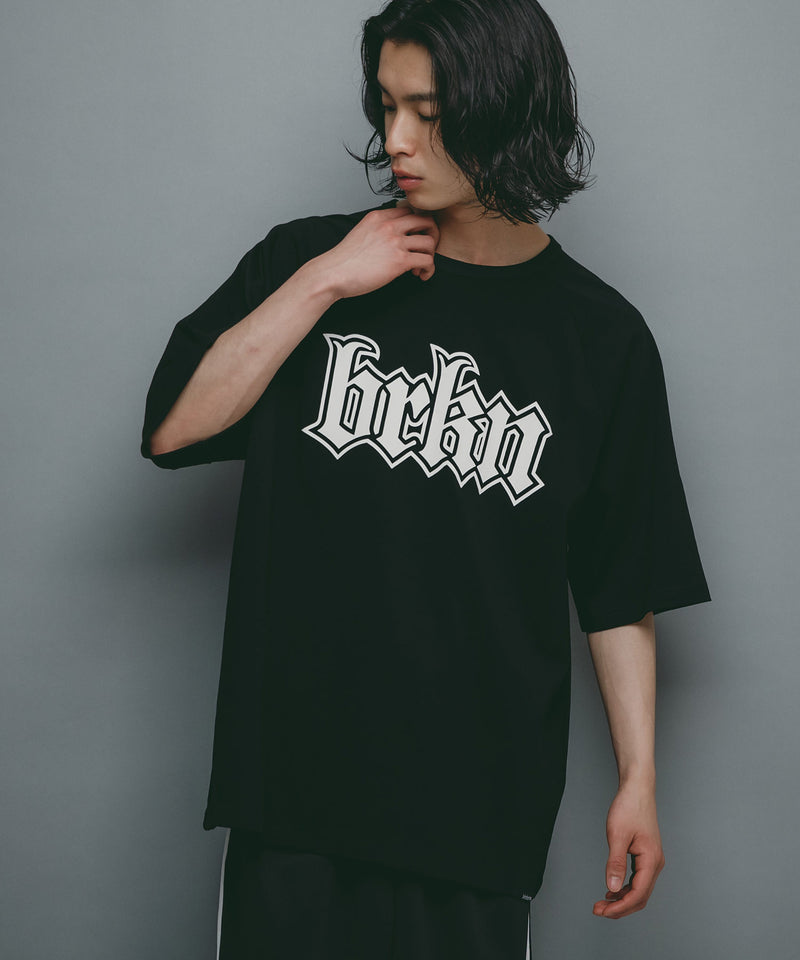 【brknhome/ブロークンホーム】ラグランTシャツ