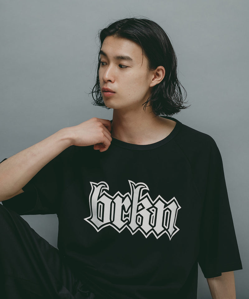 【brknhome/ブロークンホーム】ラグランTシャツ