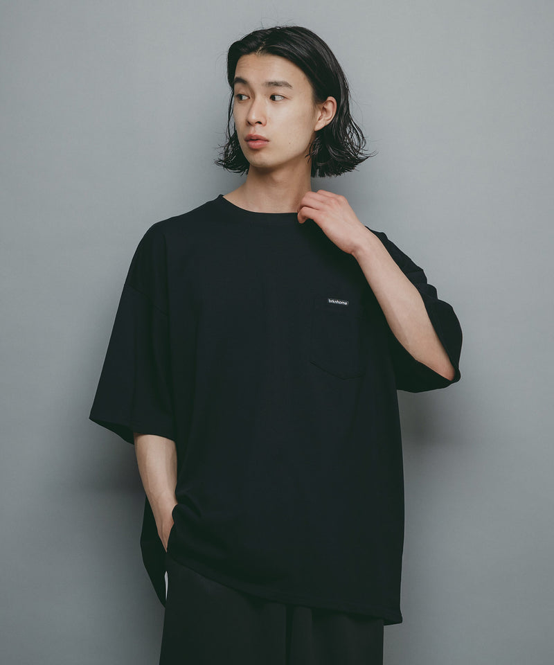 【brknhome/ブロークンホーム】ビッグシルエットポケット付Tシャツ