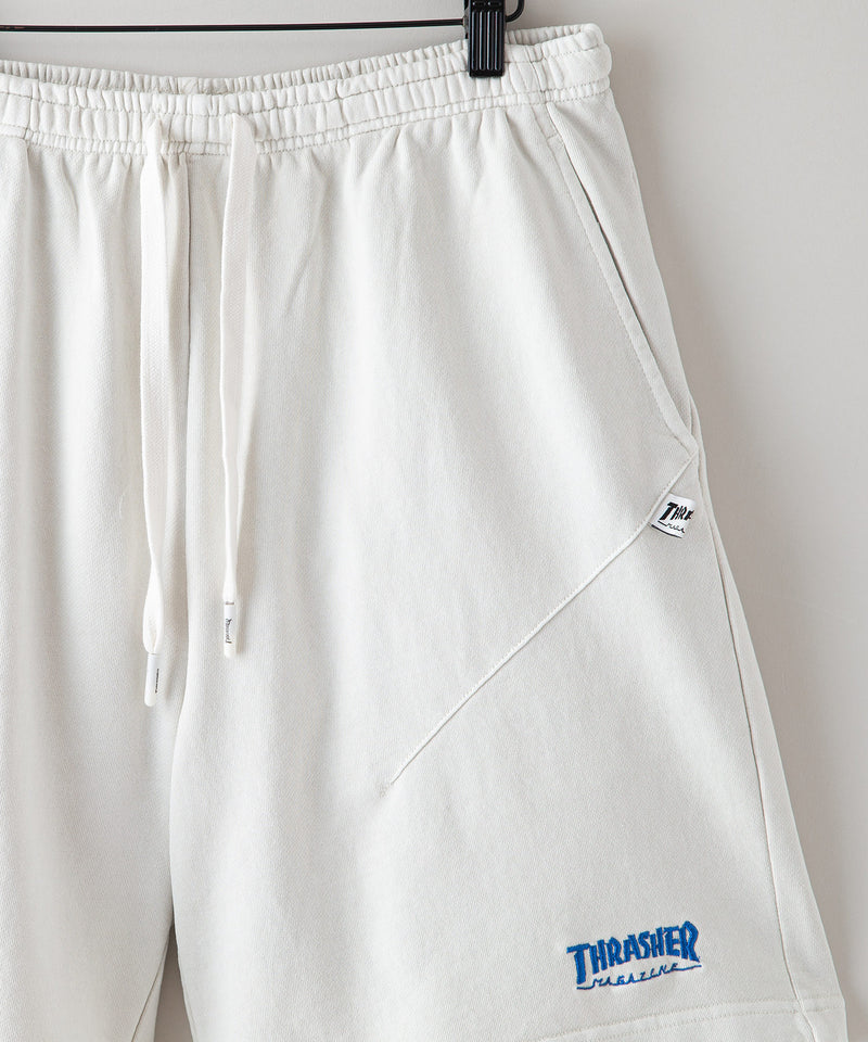 【THRASHER/スラッシャー】ヘビーウェイト ピグメント加工スウェットショートパンツ zo