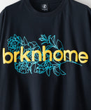 【brknhome/ブロークンホーム】 発泡プリントロゴ オーバーサイズ Tシャツ ❘ジーンズメイト公式オンラインショップ
