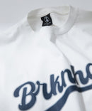 【brknhome/ブロークンホーム】袖ライン ベースボールロゴ Tシャツ ❘ジーンズメイト公式オンラインショップ
