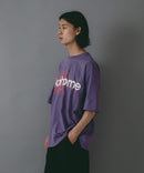 【brknhome/ブロークンホーム】 発泡プリントロゴ オーバーサイズ Tシャツ ❘ジーンズメイト公式オンラインショップ