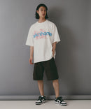 【brknhome/ブロークンホーム】 発泡プリントロゴ オーバーサイズ Tシャツ ❘ジーンズメイト公式オンラインショップ