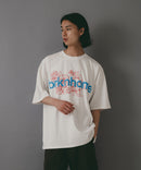 【brknhome/ブロークンホーム】 発泡プリントロゴ オーバーサイズ Tシャツ ❘ジーンズメイト公式オンラインショップ