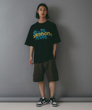 【brknhome/ブロークンホーム】 発泡プリントロゴ オーバーサイズ Tシャツ ❘ジーンズメイト公式オンラインショップ