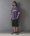 【brknhome/ブロークンホーム】袖ライン ベースボールロゴ Tシャツ ❘ジーンズメイト公式オンラインショップ