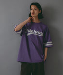 【brknhome/ブロークンホーム】袖ライン ベースボールロゴ Tシャツ ❘ジーンズメイト公式オンラインショップ