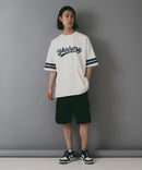 【brknhome/ブロークンホーム】袖ライン ベースボールロゴ Tシャツ ❘ジーンズメイト公式オンラインショップ