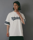 【brknhome/ブロークンホーム】袖ライン ベースボールロゴ Tシャツ ❘ジーンズメイト公式オンラインショップ