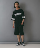 【brknhome/ブロークンホーム】袖ライン ベースボールロゴ Tシャツ ❘ジーンズメイト公式オンラインショップ