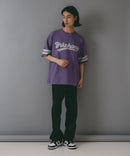 【brknhome/ブロークンホーム】袖ライン ベースボールロゴ Tシャツ ❘ジーンズメイト公式オンラインショップ