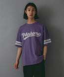 【brknhome/ブロークンホーム】袖ライン ベースボールロゴ Tシャツ ❘ジーンズメイト公式オンラインショップ