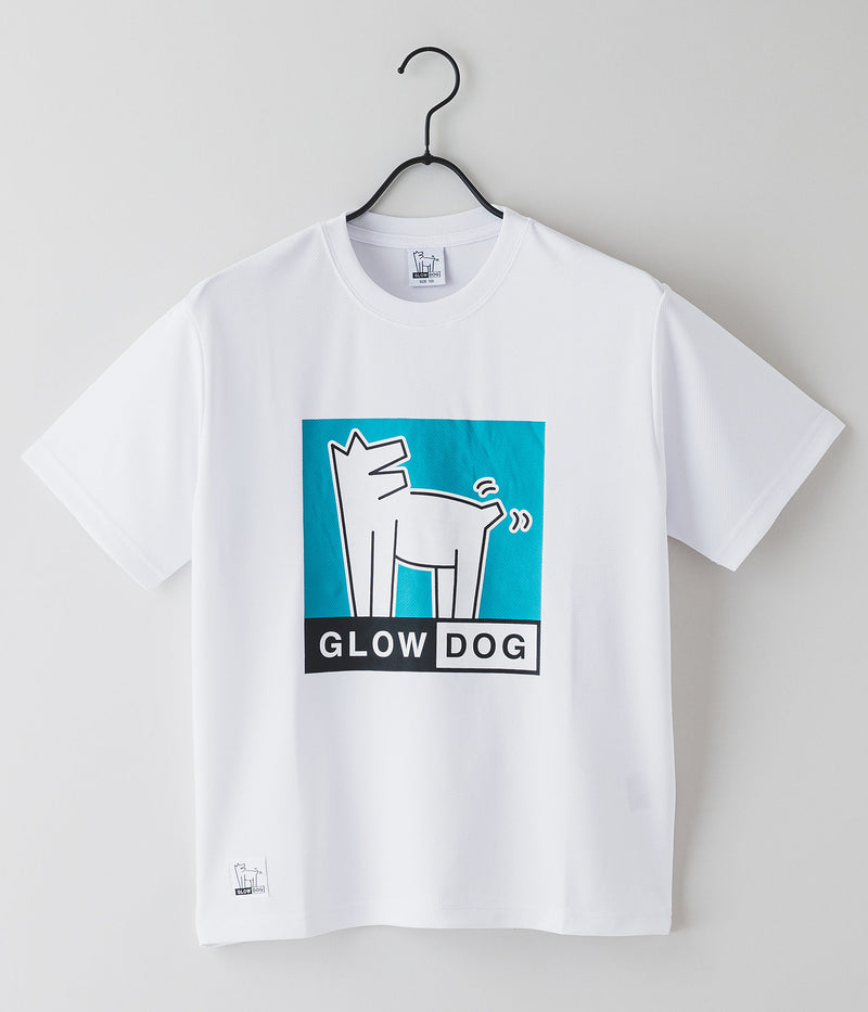 【オンラインショップ限定】DOGロゴ プリント KIDSTシャツ GLOW DOG 吸水速乾 UVカット ドック