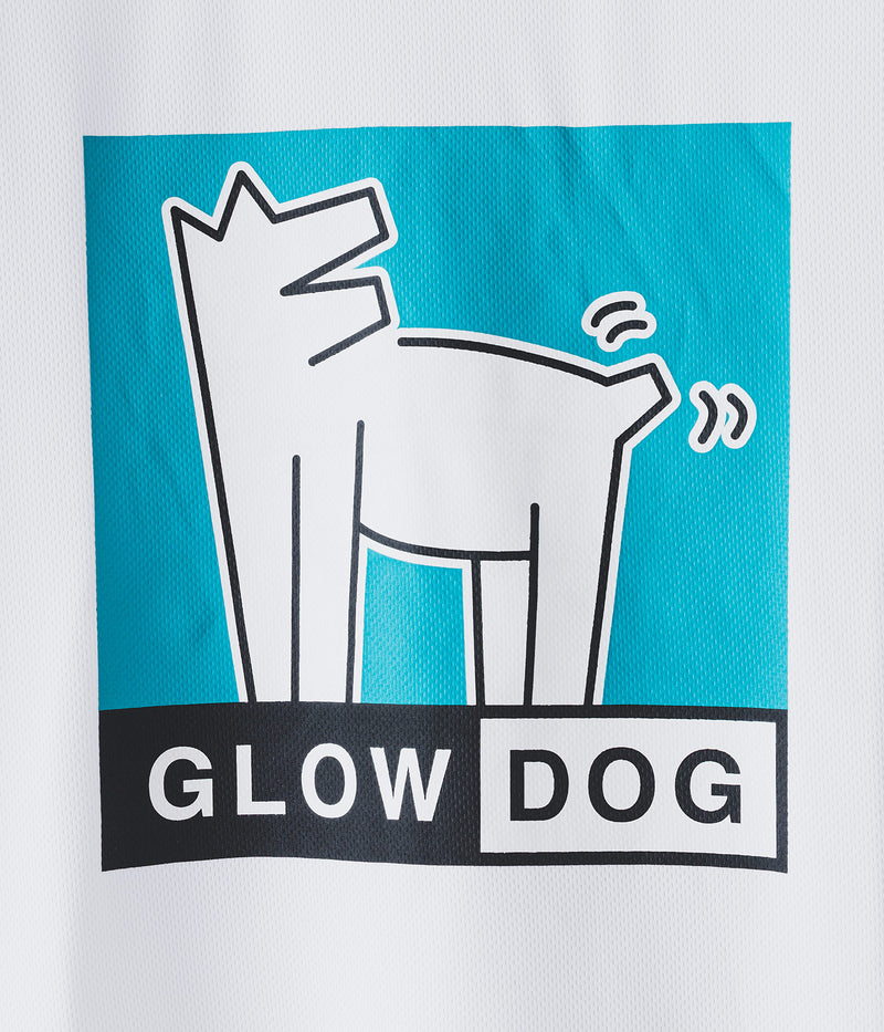 【オンラインショップ限定】DOGロゴ プリント KIDSTシャツ GLOW DOG 吸水速乾 UVカット ドック