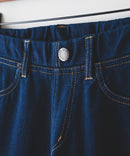 ニット デニム レギンス レディース C-FORT POINT ピタっと パンツ